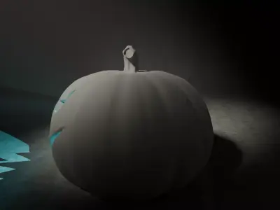 The Jack Lantern of Whispers 3d print  3D print model