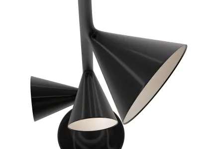 Light stand model Low-poly 3D model