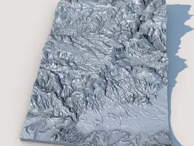Terrain 1 3D model