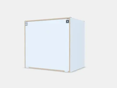 METOD Corner base cabinet frame Low-poly 3D model