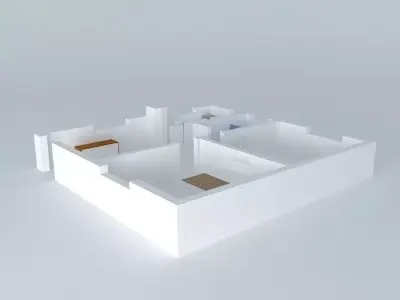 simoneorkut floor plan of house Free 3D model