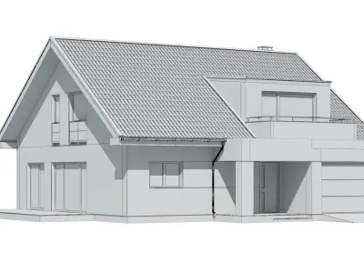 cottage 008 3D model