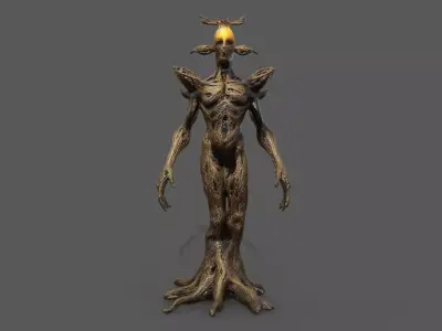 Fantasy Creatures Pack 1 Low-poly 3D model