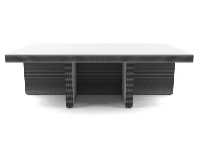 Delano Outdoor Coffee Table 3D model