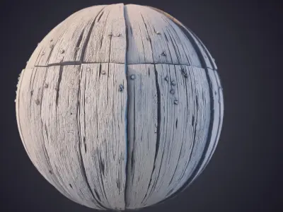 Wood Plank  Substance Designer Material and Video Texture