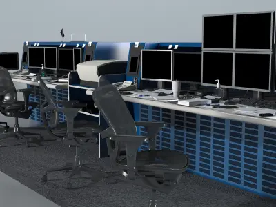  Office Workstation Set 