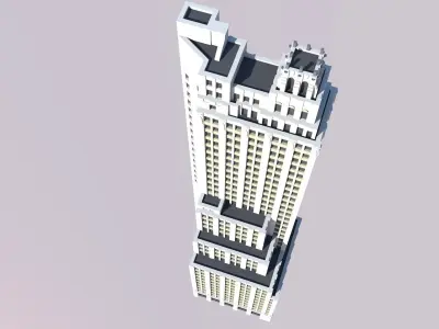 Empire Trust Building Free 3D print model