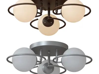 Ceiling chandelier Galio SL418-402-03 and SL418-102-03 3D model