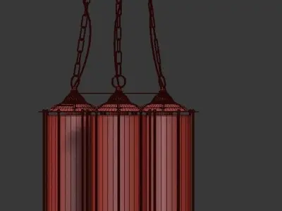 Hanging Lamp LOFT HOUSE P-111 3D model