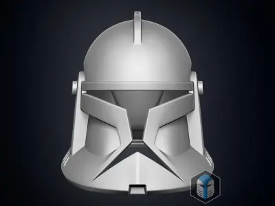 Phase 1 Animated Clone Trooper Helmet 3D print model