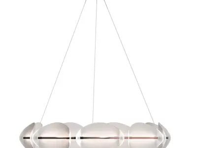 LED CHANDELIER LAMP 3D model