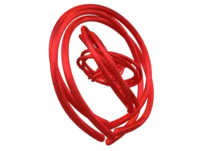 Abstract Shape v8 006 Low-poly 3D model