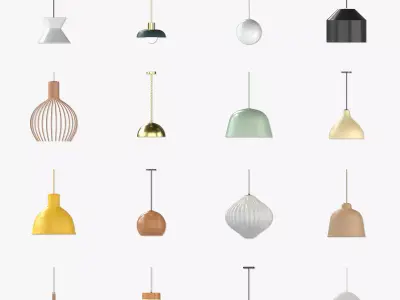 Pendant Light 3D model