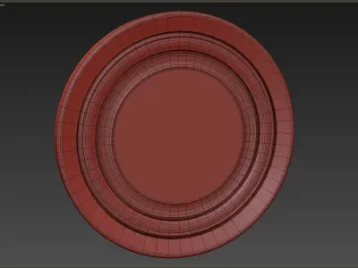 picture medieval Low-poly 3D model