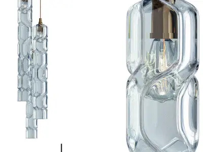 TWIST PENDANT 3D model