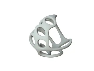 SciFi Cube Object No 29498 Low Poly Shape Texture