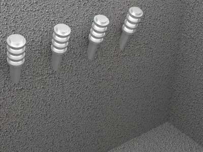 Yard Lights 3D model