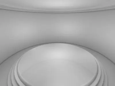 Sci Fi Room Low-poly 3D model