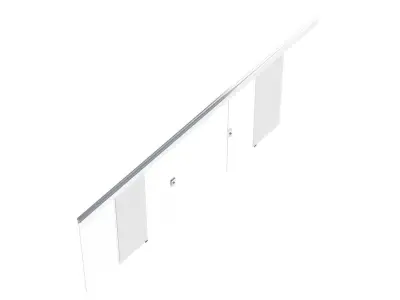 Glass Sliding Door 3D model