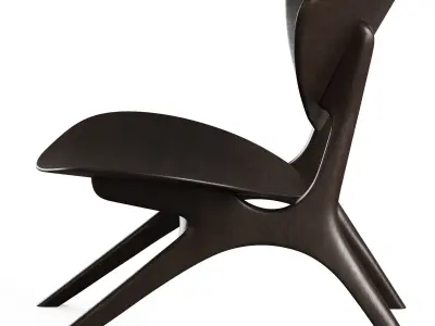 Eye lounge chair by Ethnicraft 3D model