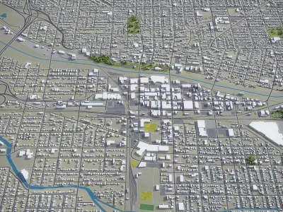 Joliet Low-poly 3D model