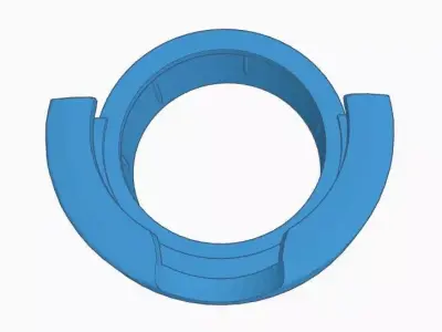 Filter holder for Minolta Spotmeter F Free 3D print model