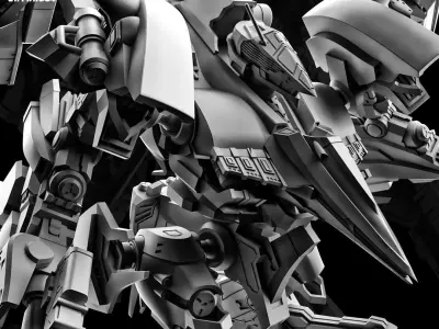 Armored Core Rayleonard 75mm 3D print model