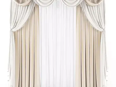 Curtain 3D model 75 3D model