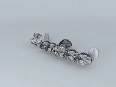 Trees street sao paulo Free 3D model