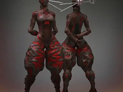 Nyla Character 3D model