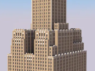 Barclay Vesey Building 3D print model