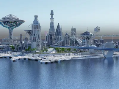 Future City HD 2018 3D model