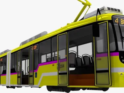 Tram VarioLF3 3D model