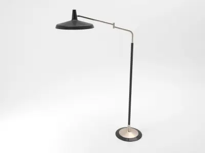 pivot floor lamp 3D model