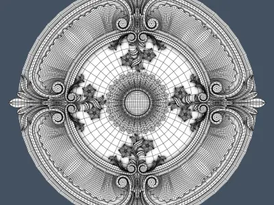 Ceiling Medallion 3D model