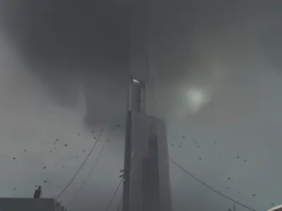 Half-Life 2 Citadel Low-poly 3D model