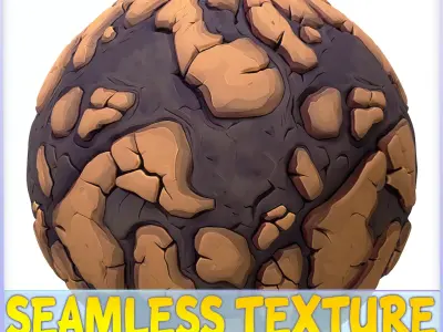 Stylized Ground Seamless Texture Texture 12