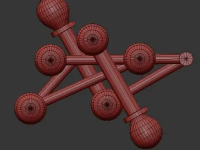 Milano Table 3D model