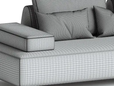 Fly Light Sofa Dema  Design G Gualtierotti 02 3D model