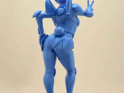 Sexy Space Bunny 3D print model
