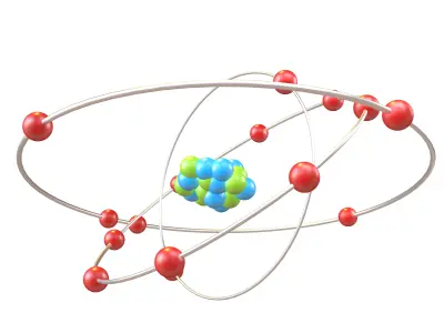 Phosphorus Chemical Element v2 002 Low-poly 3D model