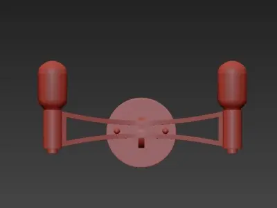 Loft Droplet Wall 3D model