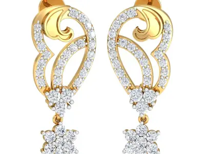TAN-EARRING TA-13 3D print model