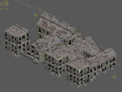 The future - urban waste 03 3D model