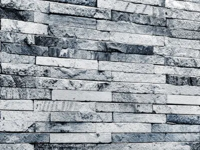 Stone wall slate 3D model