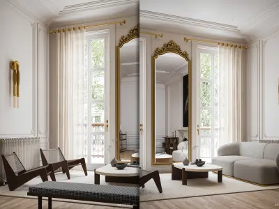 Clinton Hill Townhouse -3DsMax 2024 3D model