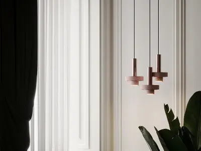 Ambra Pendant by David Pompa 3D model