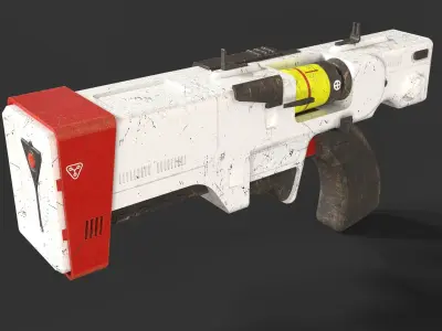 Institute Laser Pistol Fallout  3D print model