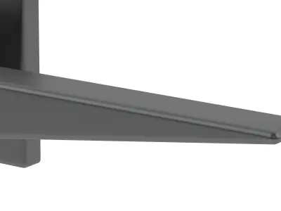 Atlantic Forme Naxos Matt Black 3D model