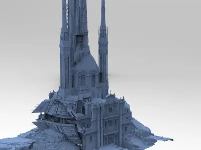 Hutt Gangster Palace 3 3D model